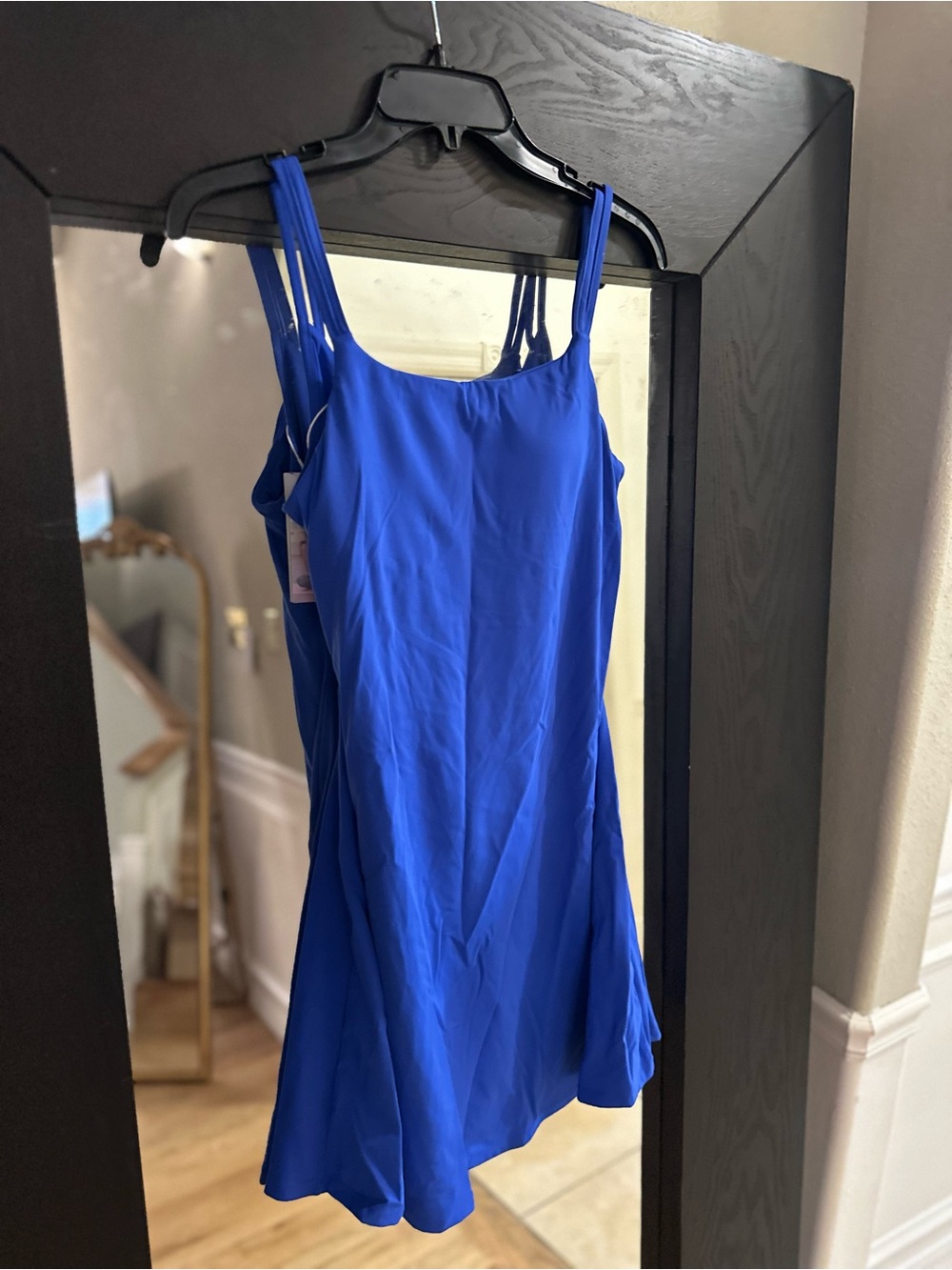 HALARA Royal Blue Strappy A-Line Dress